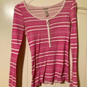 Lucky brand pink top